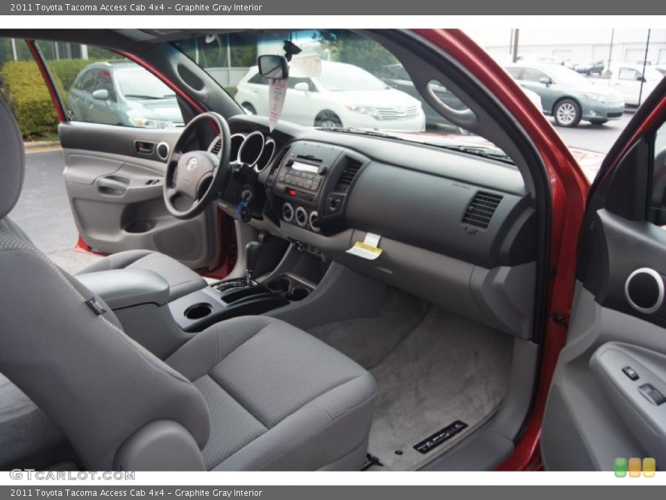 Graphite Gray Interior Photo for the 2011 Toyota Tacoma Access Cab 4x4 #51529213