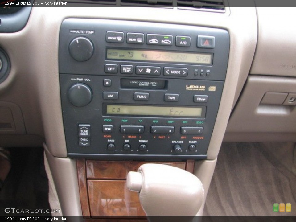 Ivory Interior Controls for the 1994 Lexus ES 300 #51530176