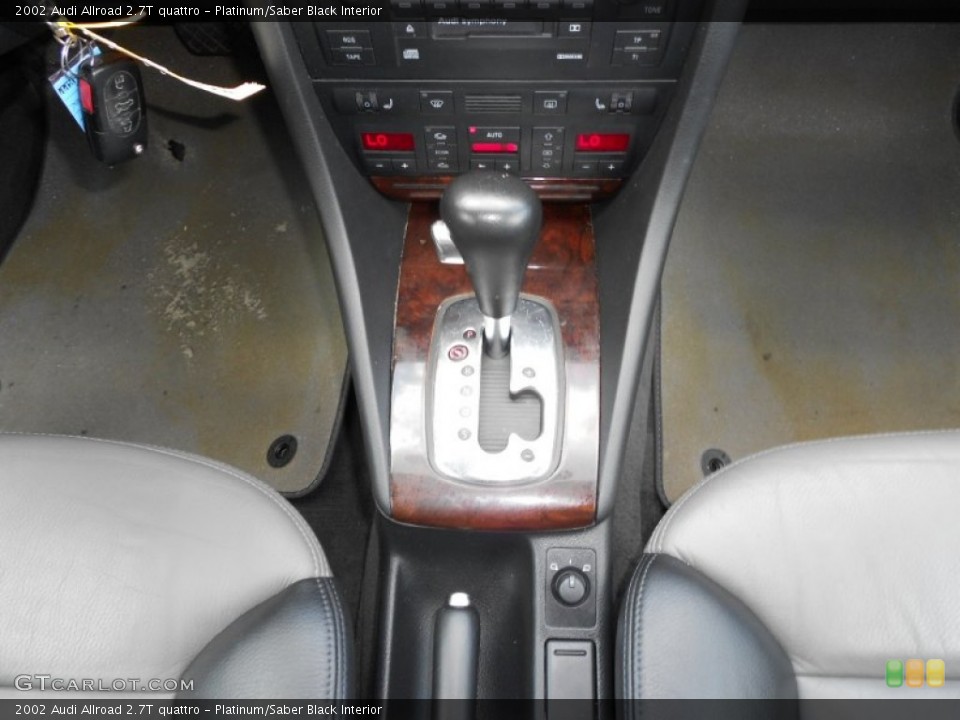 Platinum/Saber Black Interior Transmission for the 2002 Audi Allroad 2.7T quattro #51530776