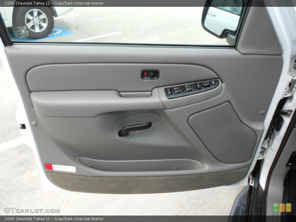 Gray/Dark Charcoal Interior Door Panel for the 2005 Chevrolet Tahoe LS #51530989