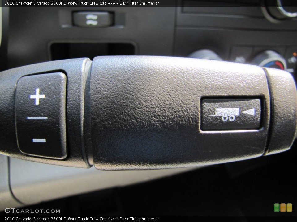Dark Titanium Interior Transmission for the 2010 Chevrolet Silverado 3500HD Work Truck Crew Cab 4x4 #51531409