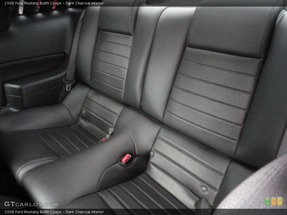 Dark Charcoal Interior Photo for the 2008 Ford Mustang Bullitt Coupe #51534182