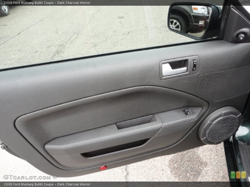 Dark Charcoal Interior Door Panel for the 2008 Ford Mustang Bullitt Coupe #51534203