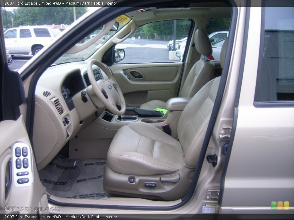 Medium/Dark Pebble Interior Photo for the 2007 Ford Escape Limited 4WD #51537418