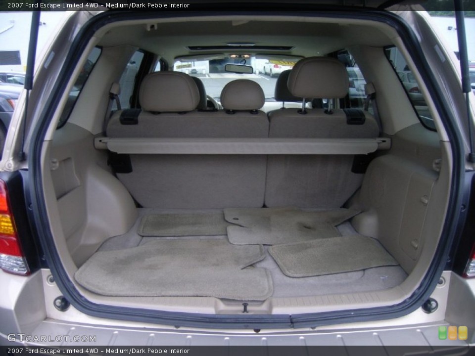 Medium/Dark Pebble Interior Trunk for the 2007 Ford Escape Limited 4WD #51537439