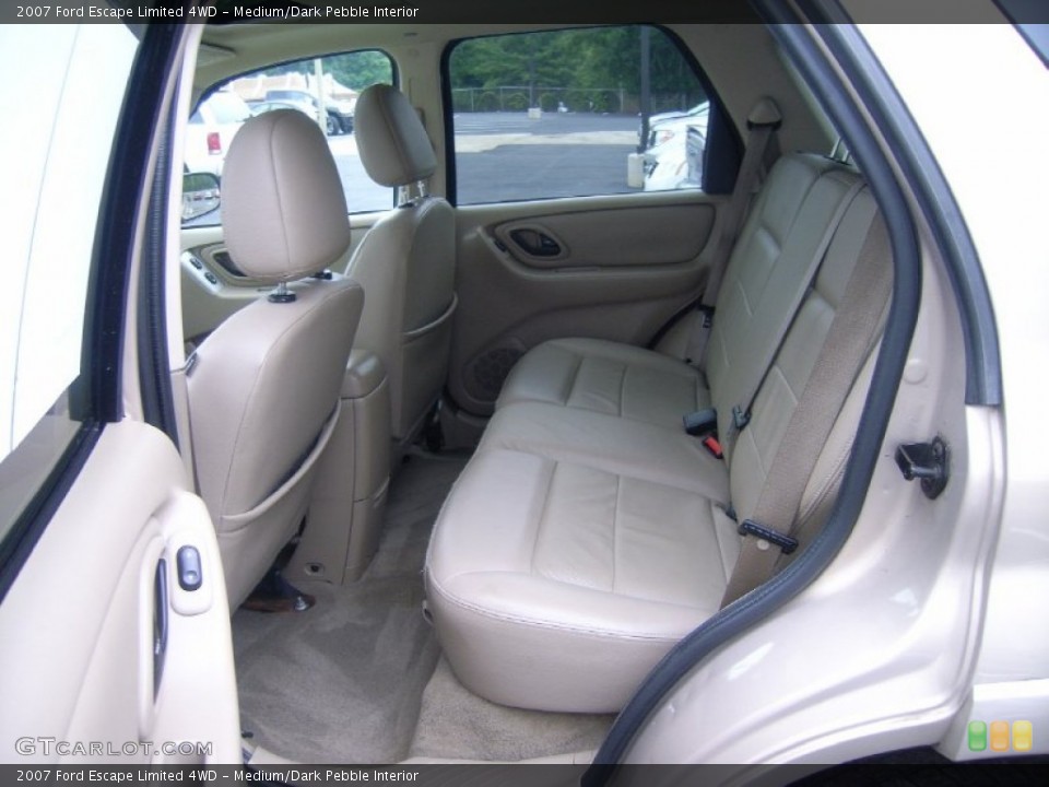 Medium/Dark Pebble Interior Photo for the 2007 Ford Escape Limited 4WD #51537484