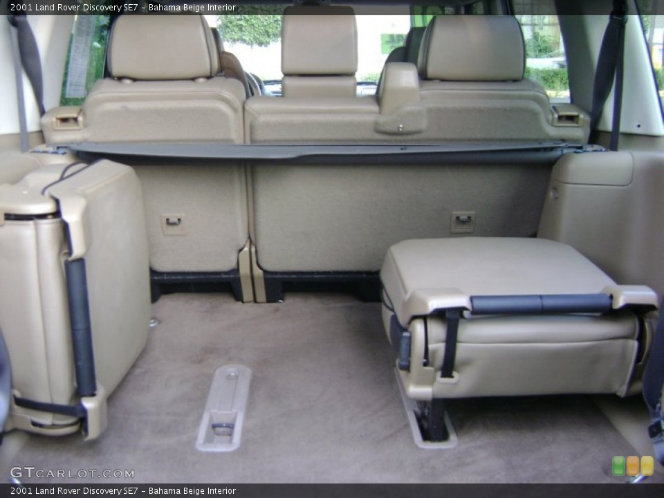 Bahama Beige Interior Trunk for the 2001 Land Rover Discovery SE7 #51538410