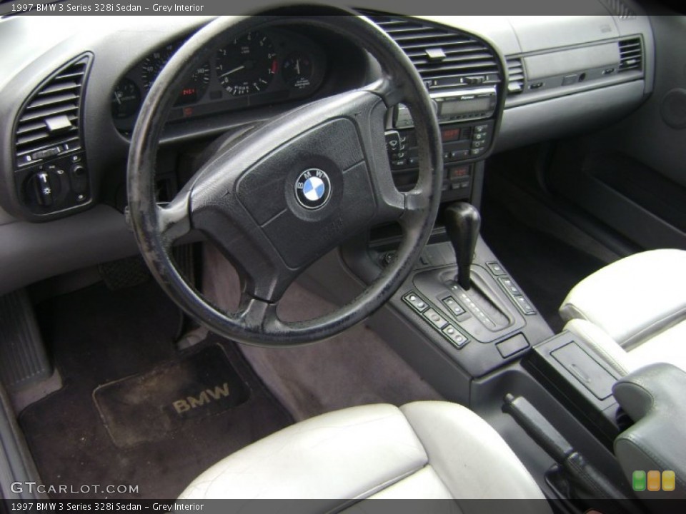 Grey Interior Prime Interior for the 1997 BMW 3 Series 328i Sedan #51538531