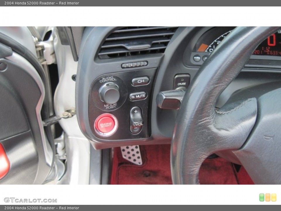 Red Interior Controls for the 2004 Honda S2000 Roadster #51547212