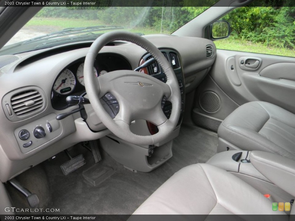Taupe Interior Prime Interior for the 2003 Chrysler Town & Country LXi #51547560