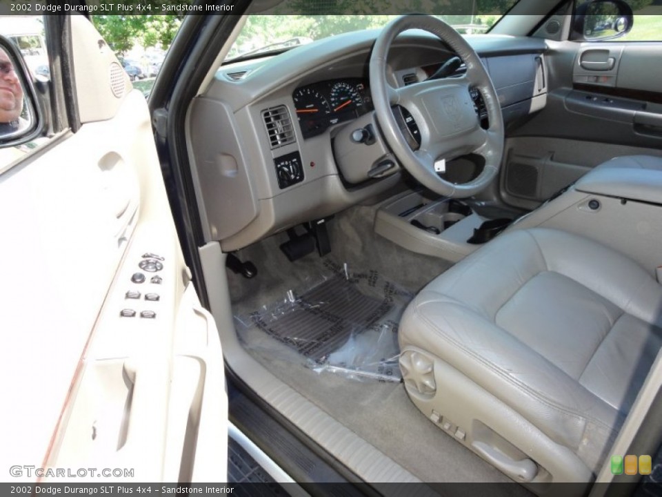 Sandstone Interior Photo for the 2002 Dodge Durango SLT Plus 4x4 #51547563