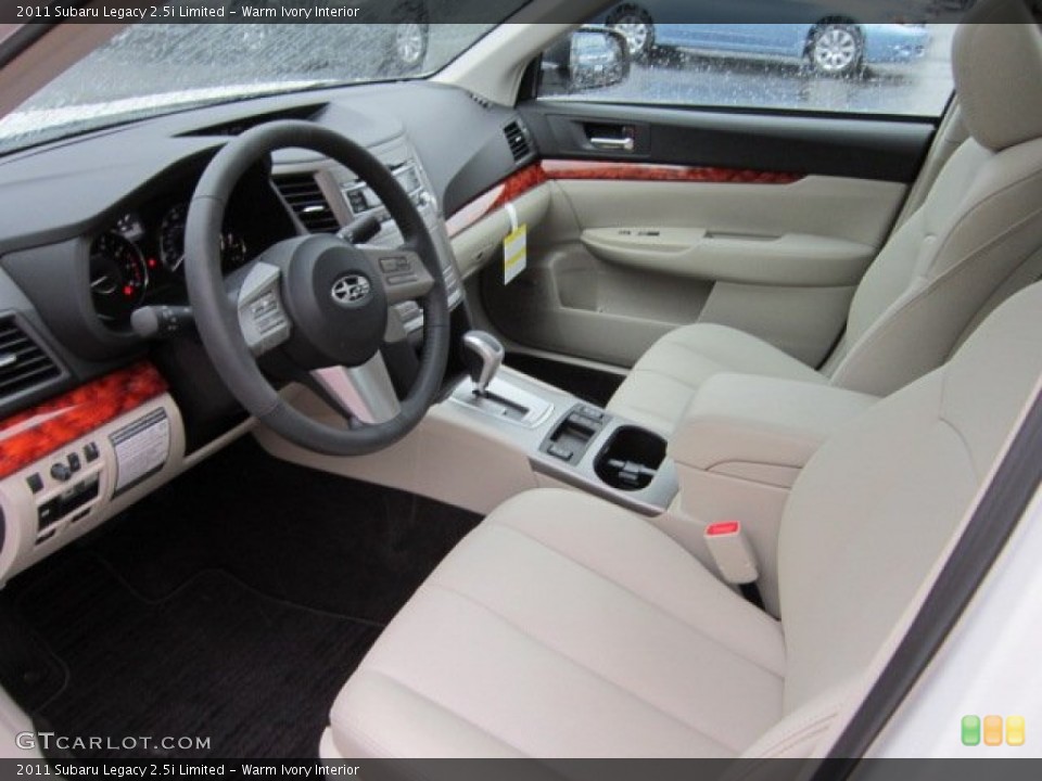 Warm Ivory Interior Photo for the 2011 Subaru Legacy 2.5i Limited #51551898
