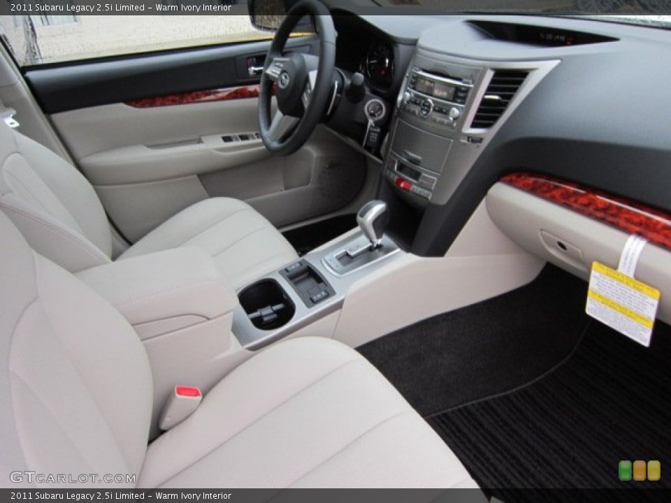 Warm Ivory Interior Photo for the 2011 Subaru Legacy 2.5i Limited #51551943