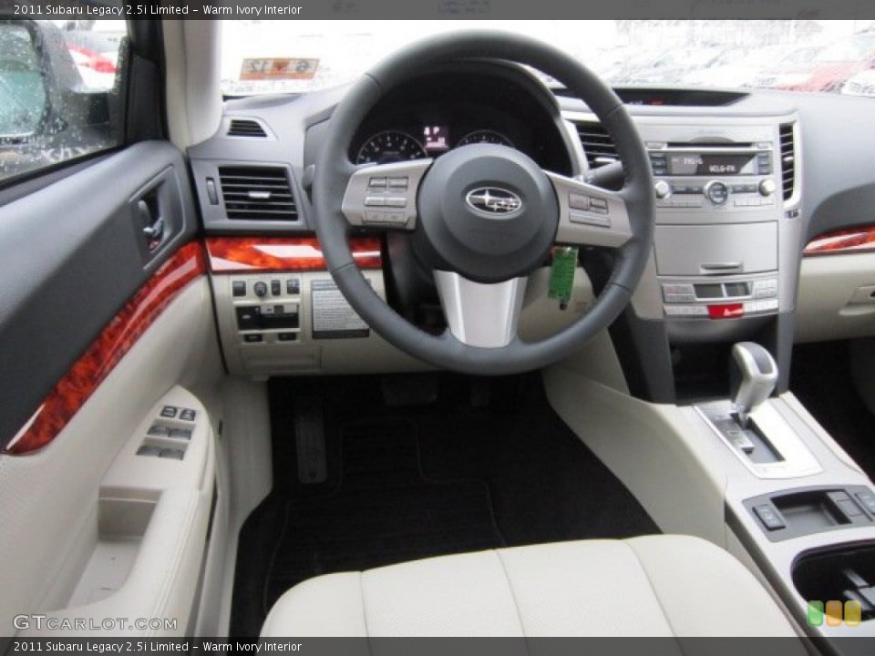 Warm Ivory Interior Dashboard for the 2011 Subaru Legacy 2.5i Limited #51552078