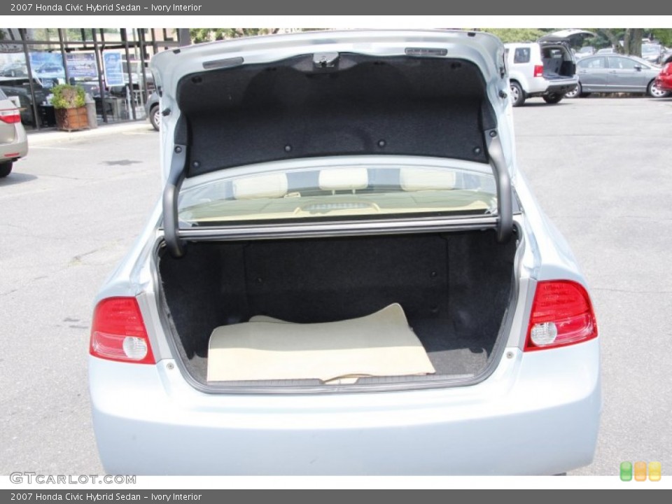 Ivory Interior Trunk for the 2007 Honda Civic Hybrid Sedan #51552510