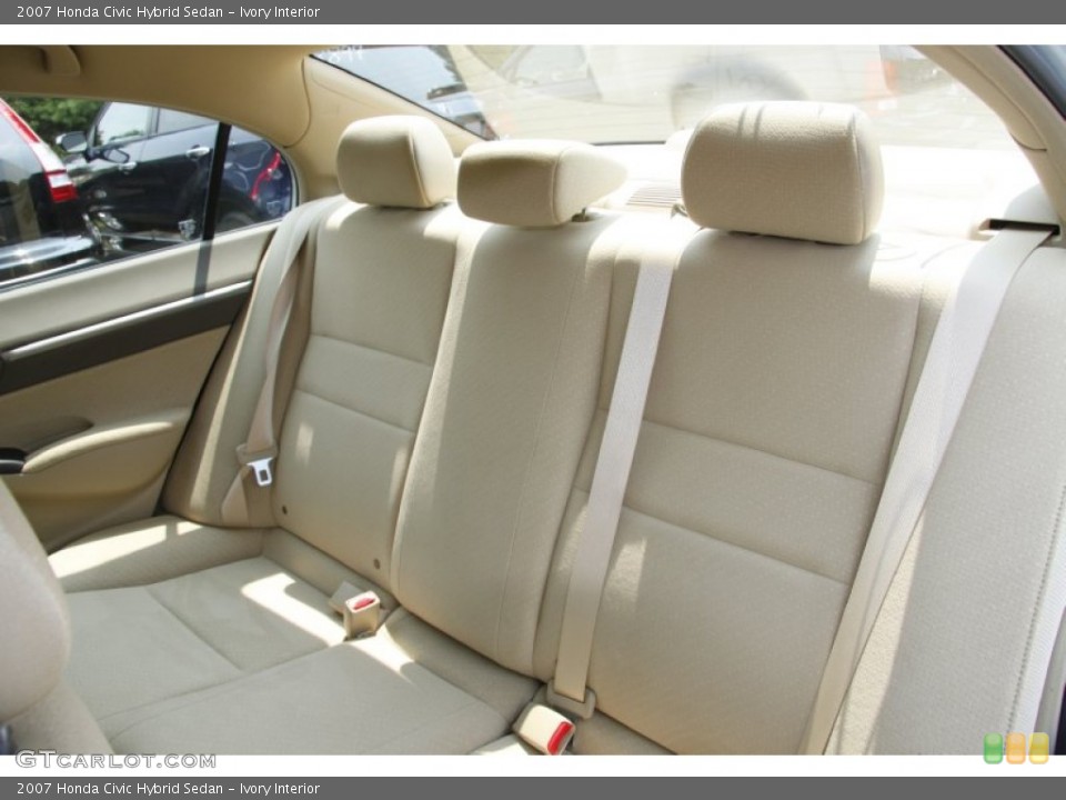 Ivory Interior Photo for the 2007 Honda Civic Hybrid Sedan #51552594