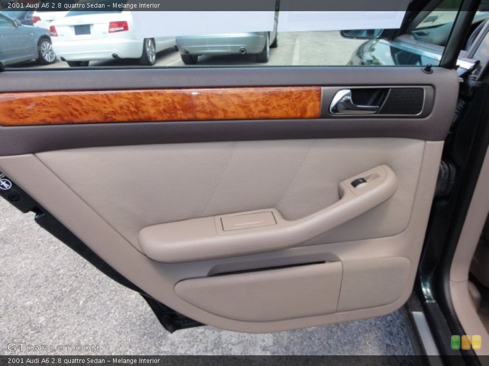 Melange Interior Door Panel for the 2001 Audi A6 2.8 quattro Sedan #51555534