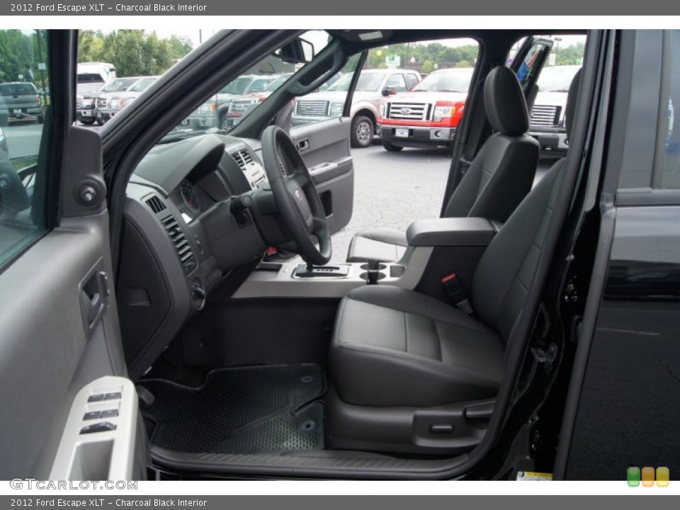 Charcoal Black Interior Photo for the 2012 Ford Escape XLT #51555663