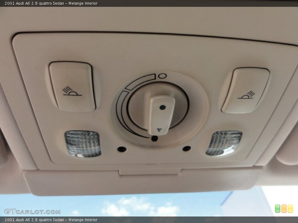 Melange Interior Controls for the 2001 Audi A6 2.8 quattro Sedan #51555792
