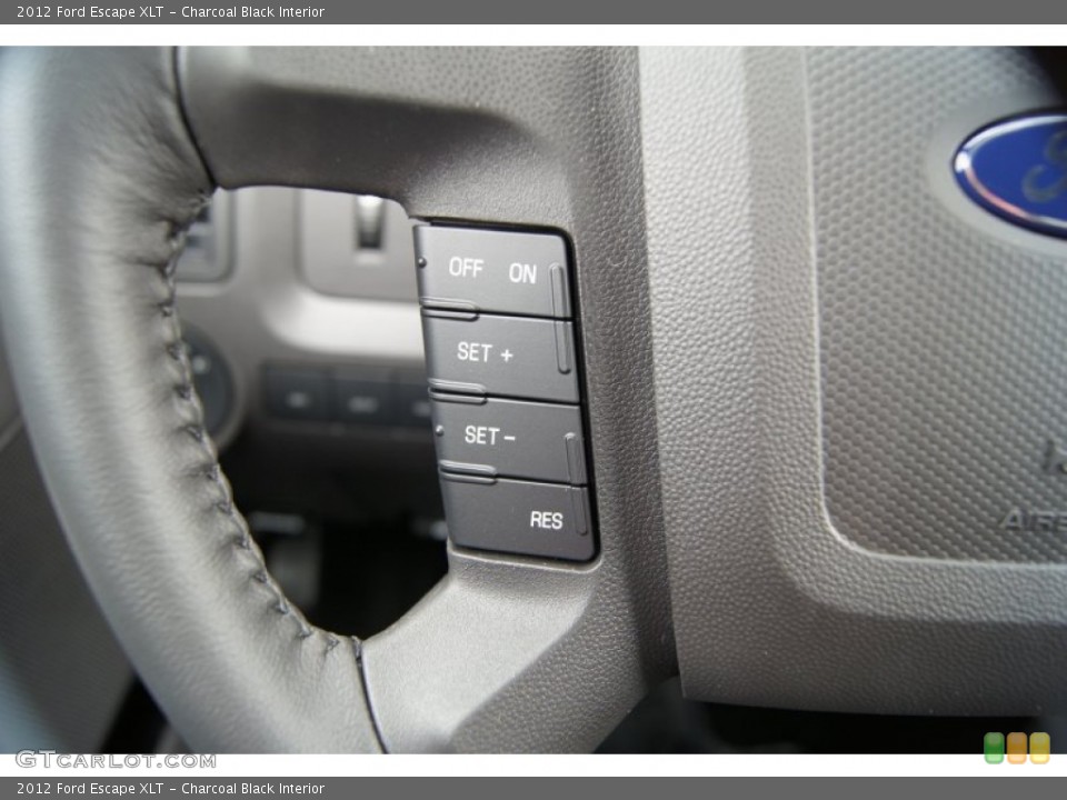 Charcoal Black Interior Controls for the 2012 Ford Escape XLT #51555900