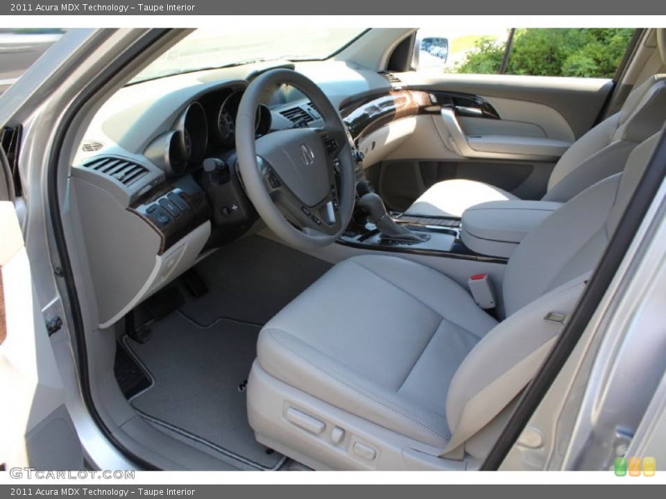 Taupe Interior Photo for the 2011 Acura MDX Technology #51556026