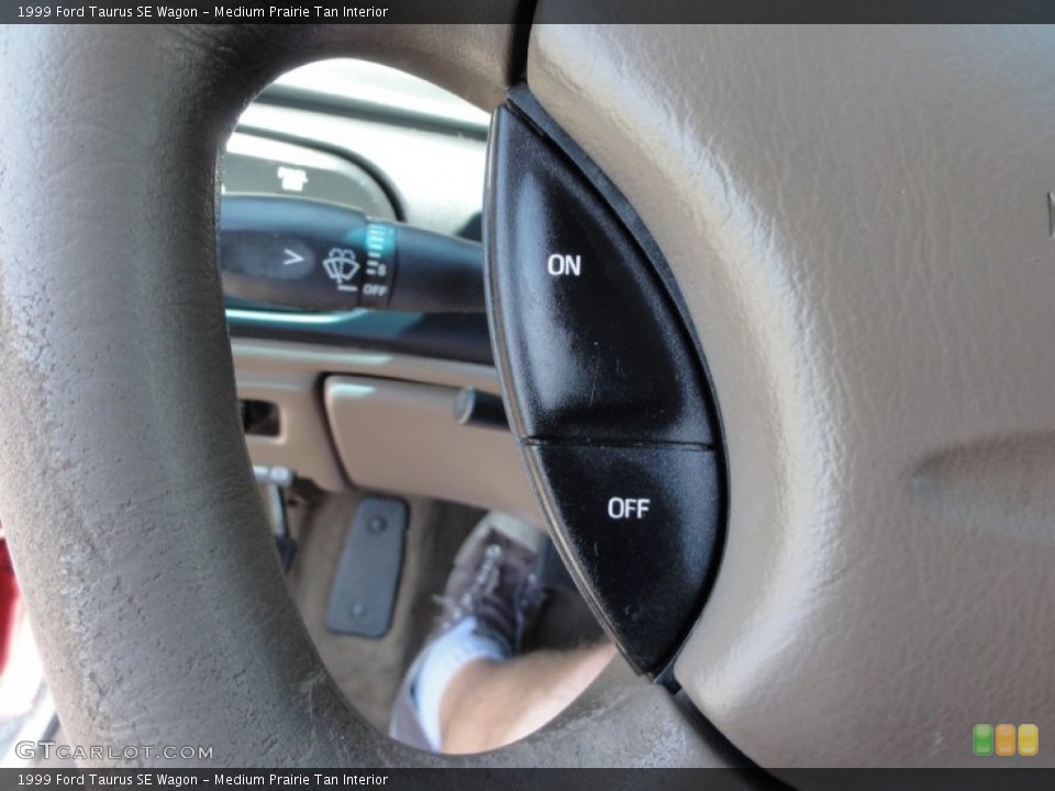 Medium Prairie Tan Interior Controls for the 1999 Ford Taurus SE Wagon #51556587