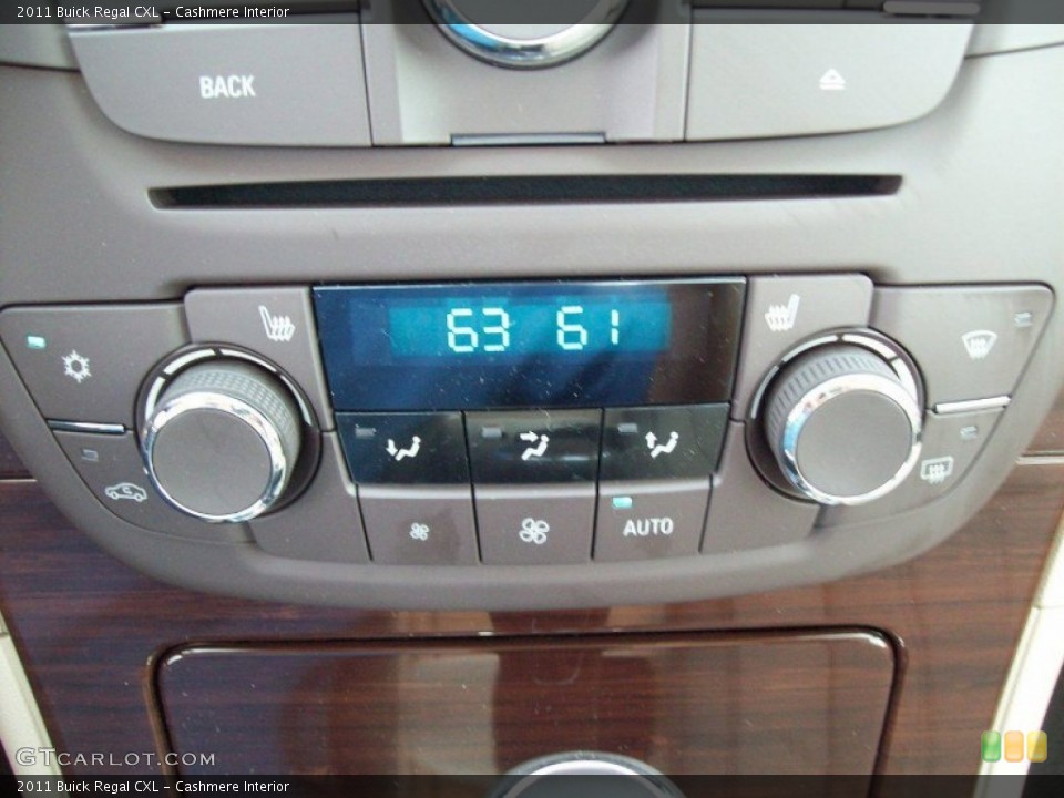 Cashmere Interior Controls for the 2011 Buick Regal CXL #51556683