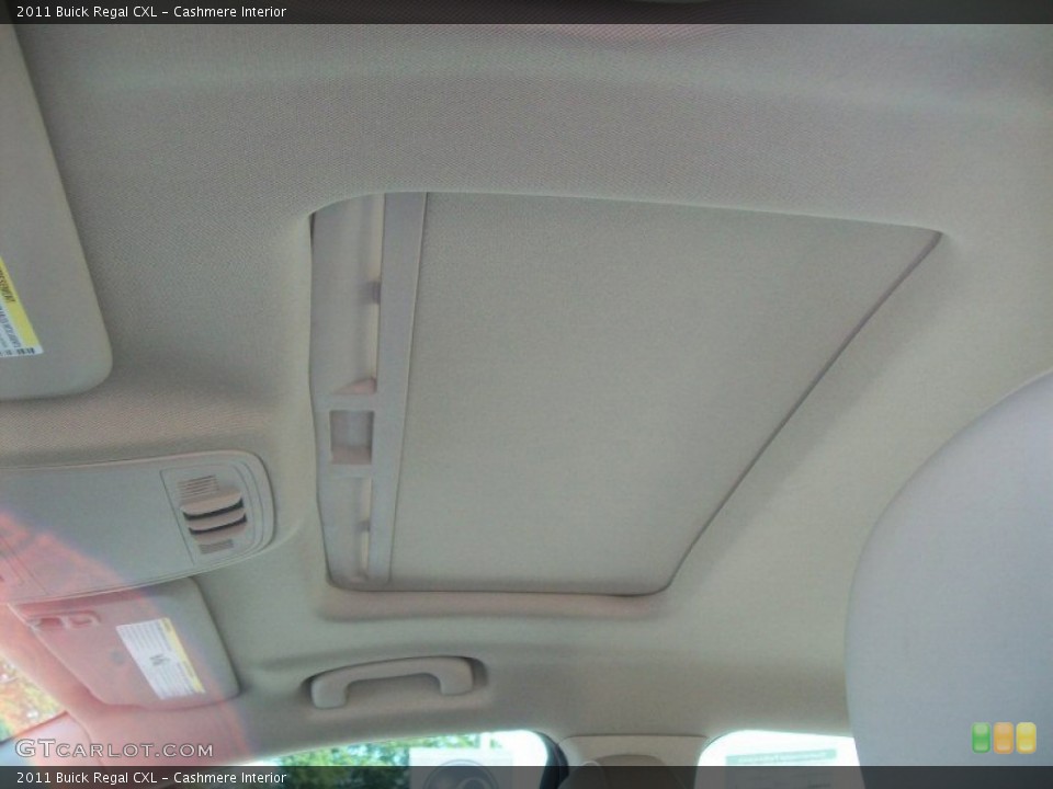 Cashmere Interior Sunroof for the 2011 Buick Regal CXL #51556719