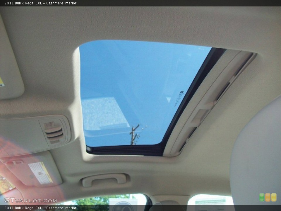 Cashmere Interior Sunroof for the 2011 Buick Regal CXL #51556734