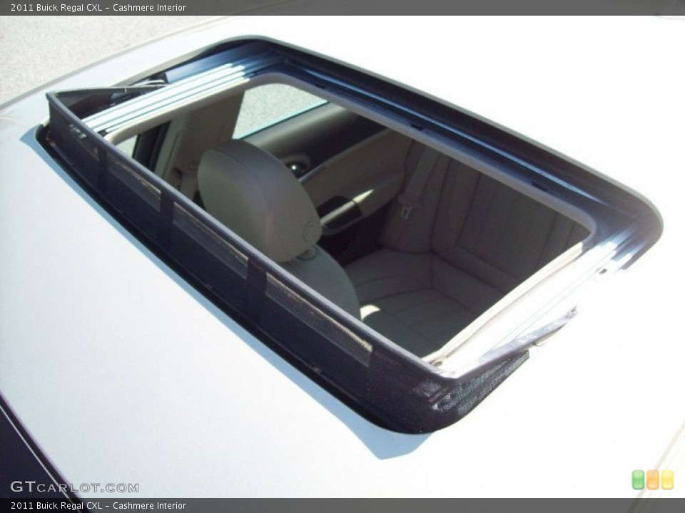 Cashmere Interior Sunroof for the 2011 Buick Regal CXL #51556764