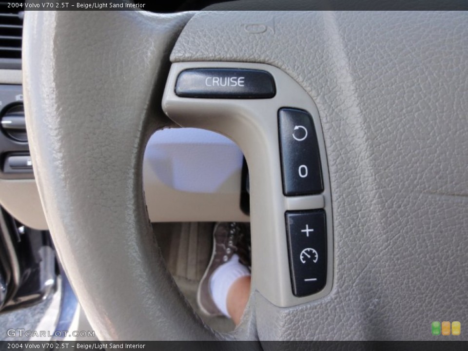 Beige/Light Sand Interior Controls for the 2004 Volvo V70 2.5T #51557349