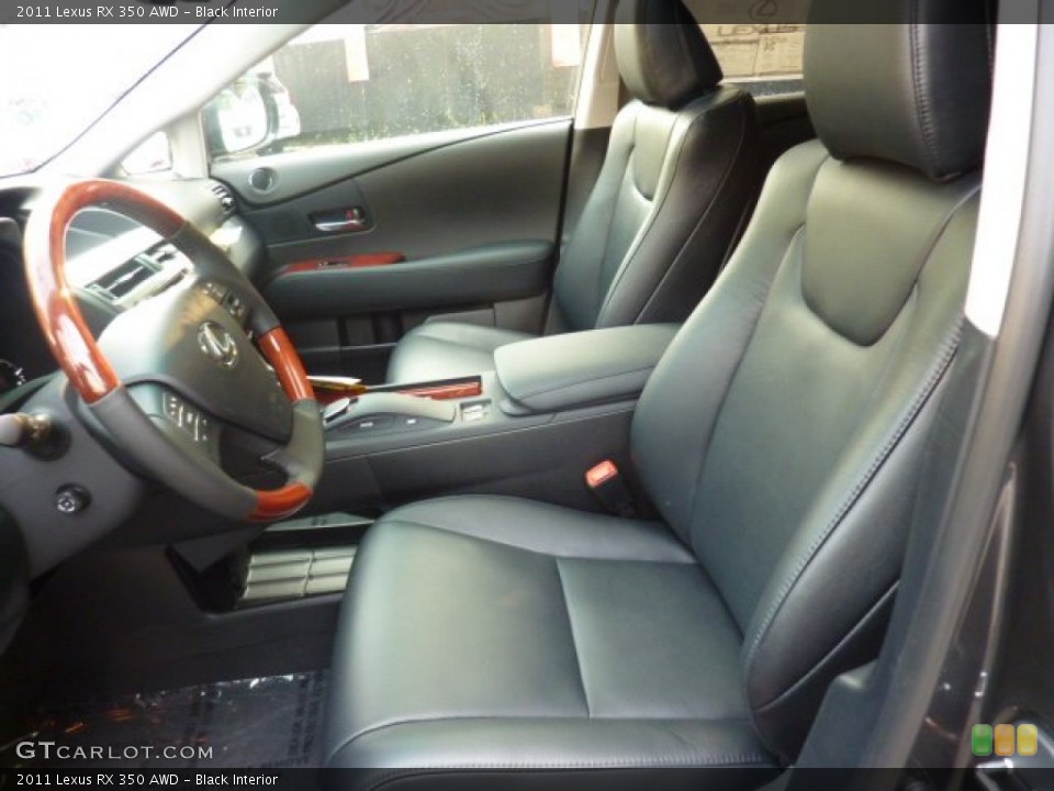 Black Interior Photo for the 2011 Lexus RX 350 AWD #51558318