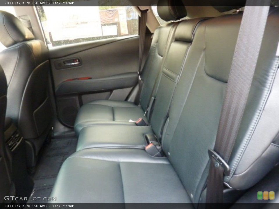 Black Interior Photo for the 2011 Lexus RX 350 AWD #51558333