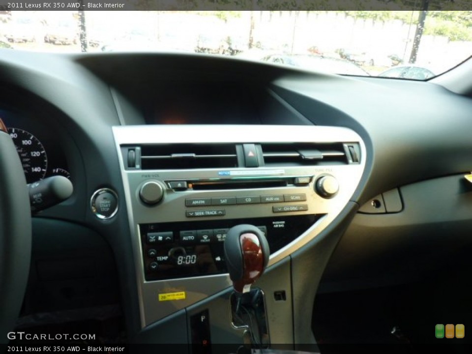 Black Interior Controls for the 2011 Lexus RX 350 AWD #51558417