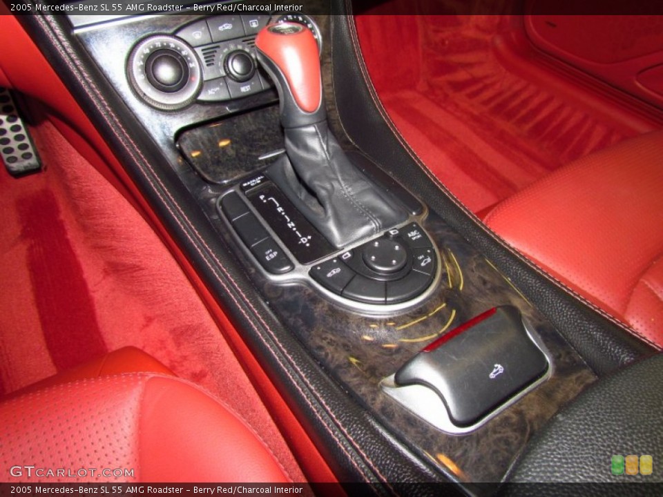 Berry Red/Charcoal Interior Transmission for the 2005 Mercedes-Benz SL 55 AMG Roadster #51561114