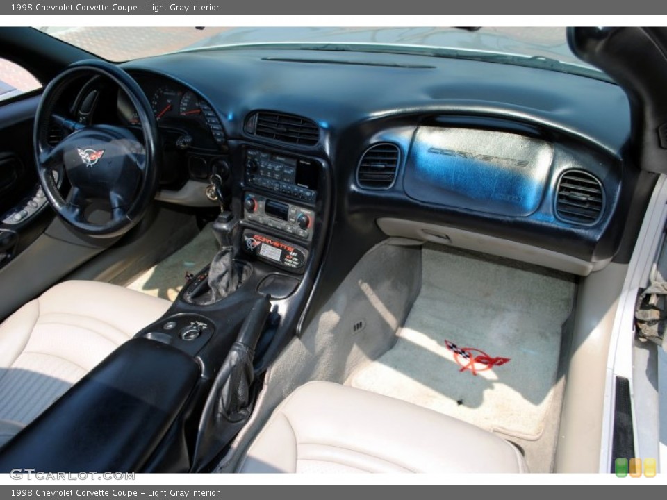Light Gray Interior Dashboard for the 1998 Chevrolet Corvette Coupe #51561447