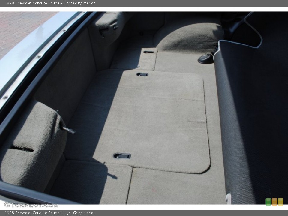 Light Gray Interior Trunk for the 1998 Chevrolet Corvette Coupe #51561762