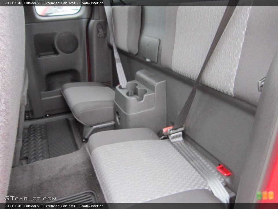 Ebony Interior Photo for the 2011 GMC Canyon SLE Extended Cab 4x4 #51565605
