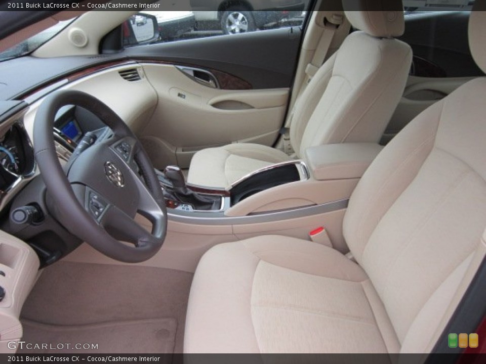 Cocoa/Cashmere Interior Photo for the 2011 Buick LaCrosse CX #51565827
