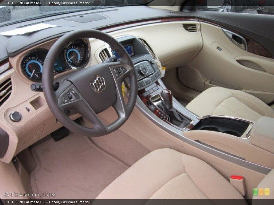 Cocoa/Cashmere Interior Prime Interior for the 2011 Buick LaCrosse CX #51565839