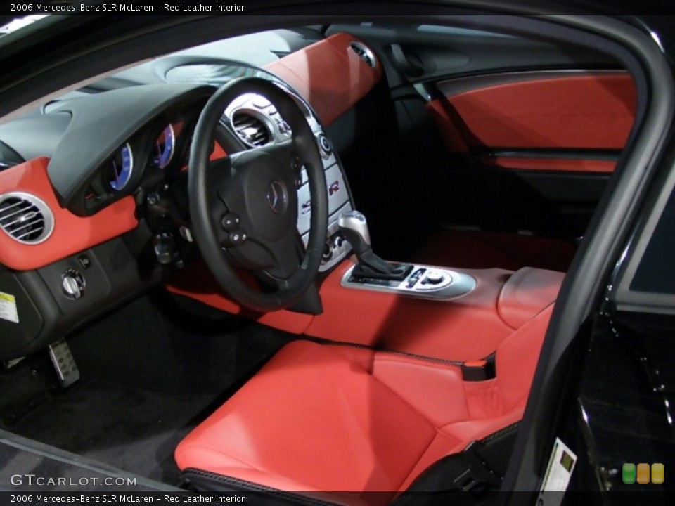 Red Leather Interior Photo for the 2006 Mercedes-Benz SLR McLaren #51568