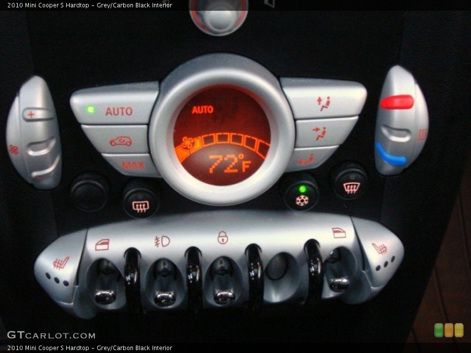 Grey/Carbon Black Interior Controls for the 2010 Mini Cooper S Hardtop #51568110