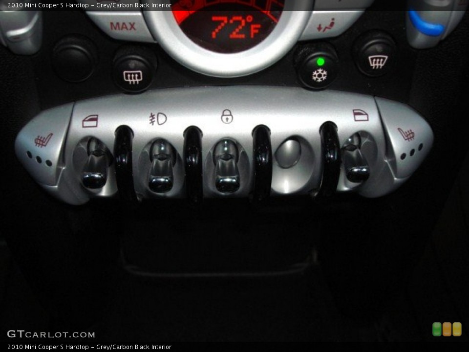 Grey/Carbon Black Interior Controls for the 2010 Mini Cooper S Hardtop #51568116