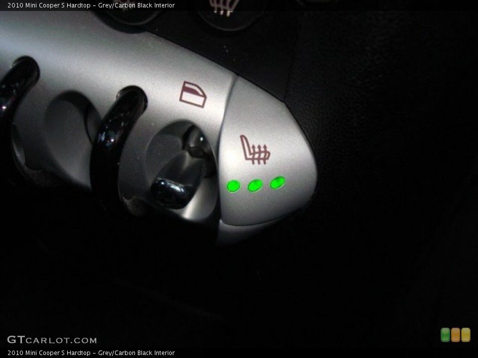 Grey/Carbon Black Interior Controls for the 2010 Mini Cooper S Hardtop #51568122