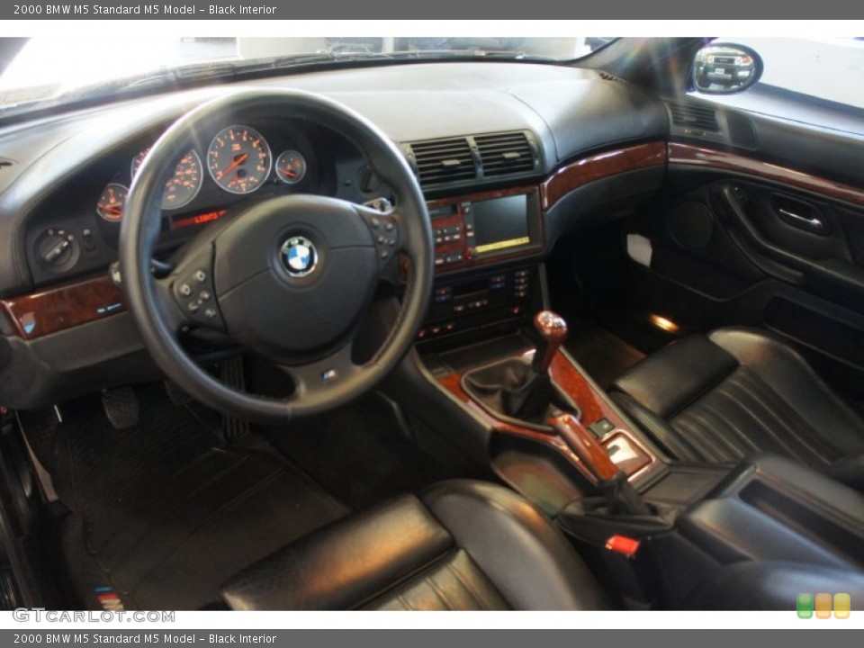 Black 2000 BMW M5 Interiors