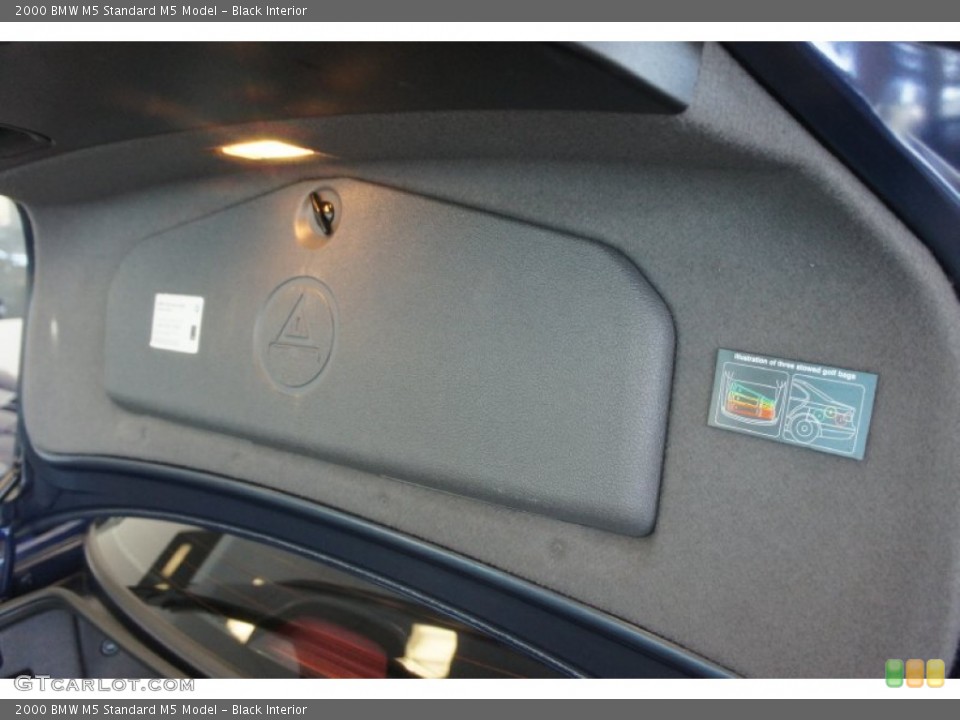 Black Interior Trunk for the 2000 BMW M5  #51568524