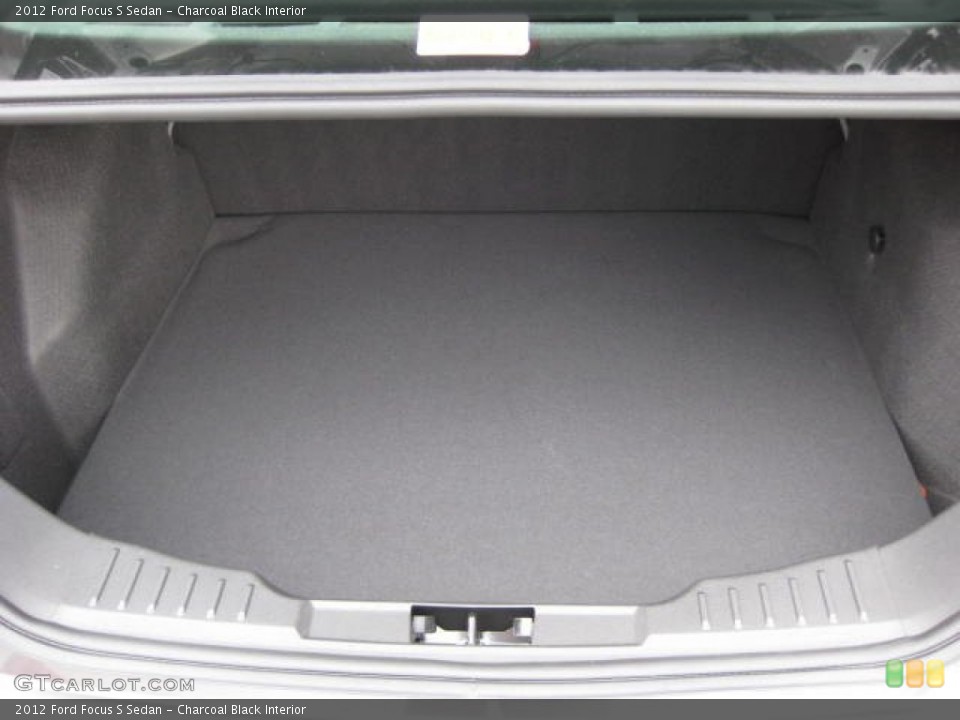 Charcoal Black Interior Trunk for the 2012 Ford Focus S Sedan #51572716