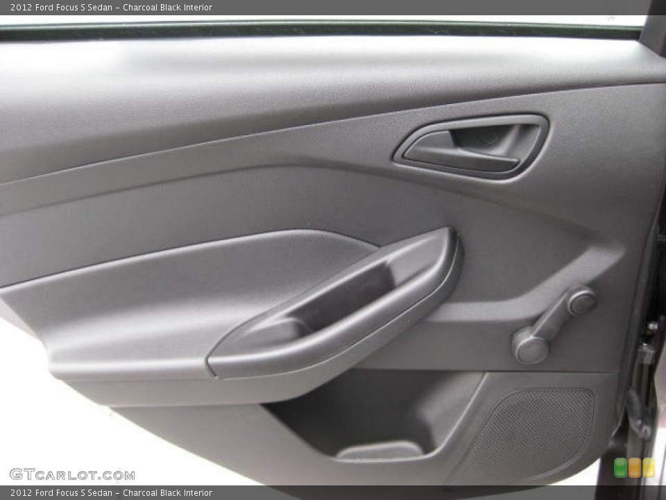 Charcoal Black Interior Door Panel for the 2012 Ford Focus S Sedan #51572794
