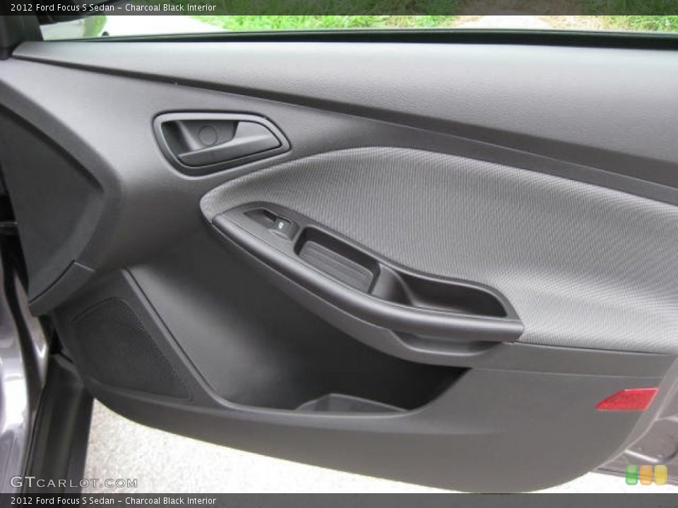 Charcoal Black Interior Door Panel for the 2012 Ford Focus S Sedan #51572836