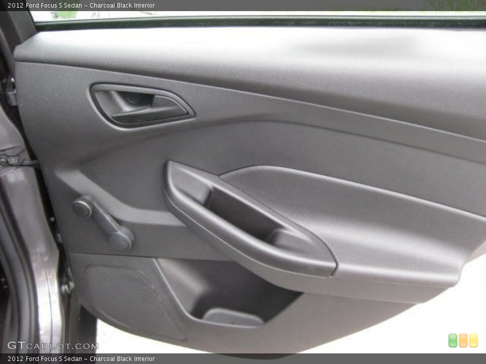 Charcoal Black Interior Door Panel for the 2012 Ford Focus S Sedan #51572878